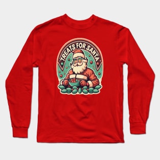 Treats for Santa Long Sleeve T-Shirt